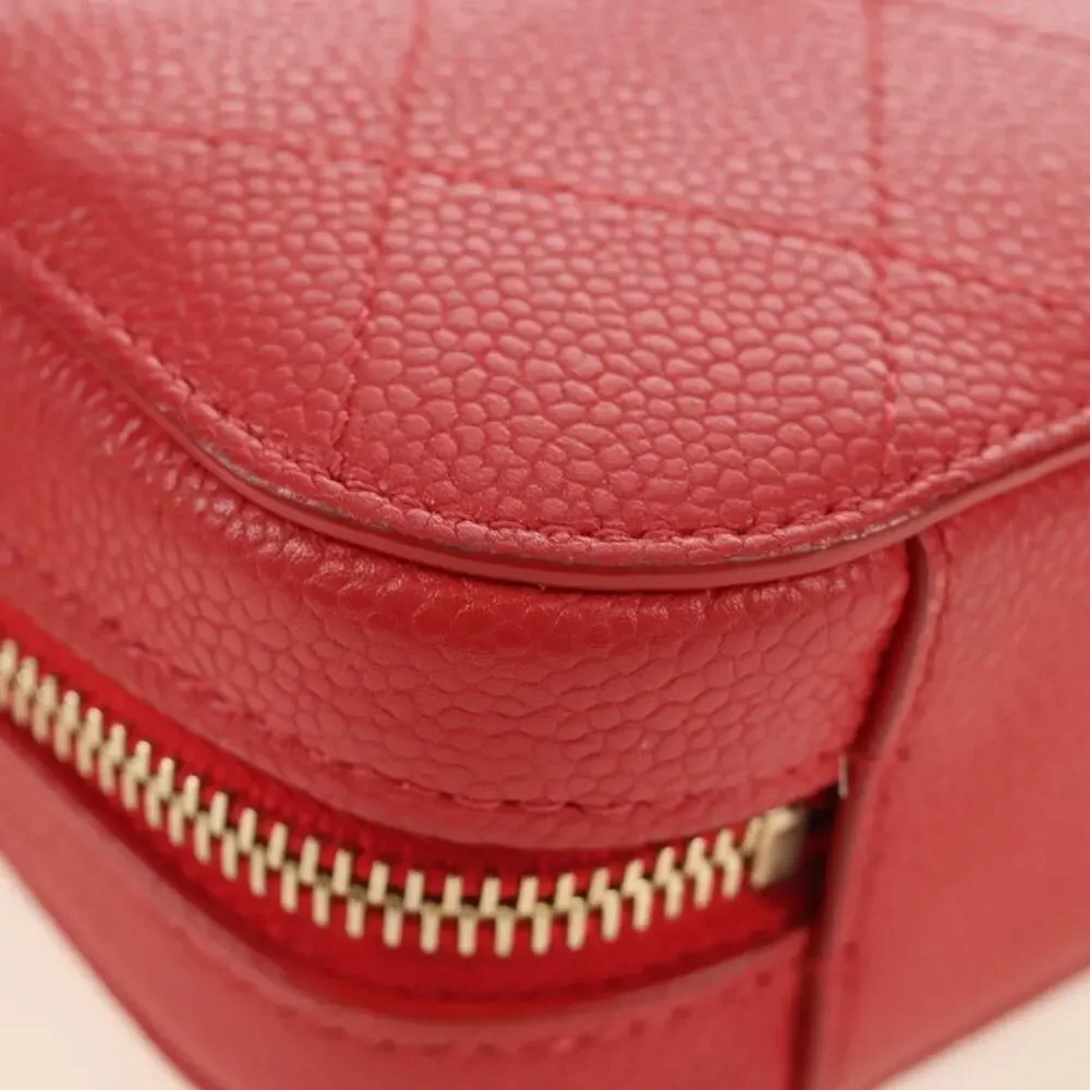 Chanel Matelasse Chic Affinity Chain Shoulder Bag Red